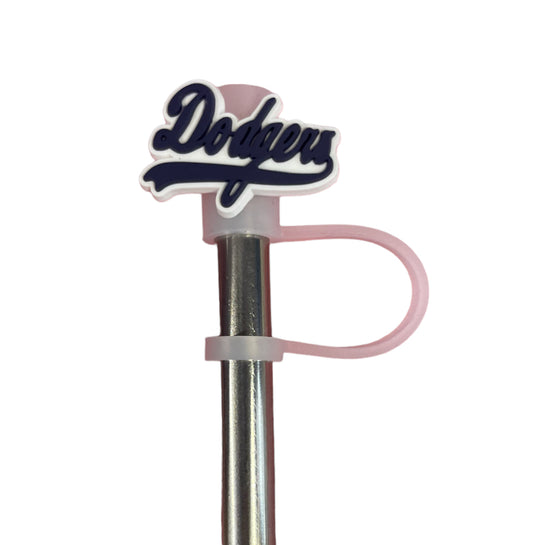 Dodgers Straw Topper