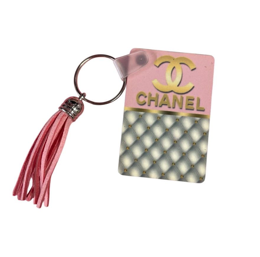 Chanel pink  Keychain