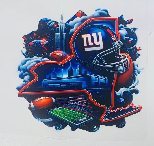 Ny giants DTF Heat Transfer