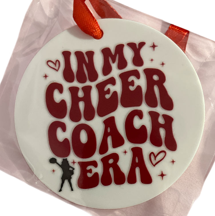 Cheer coach ornament