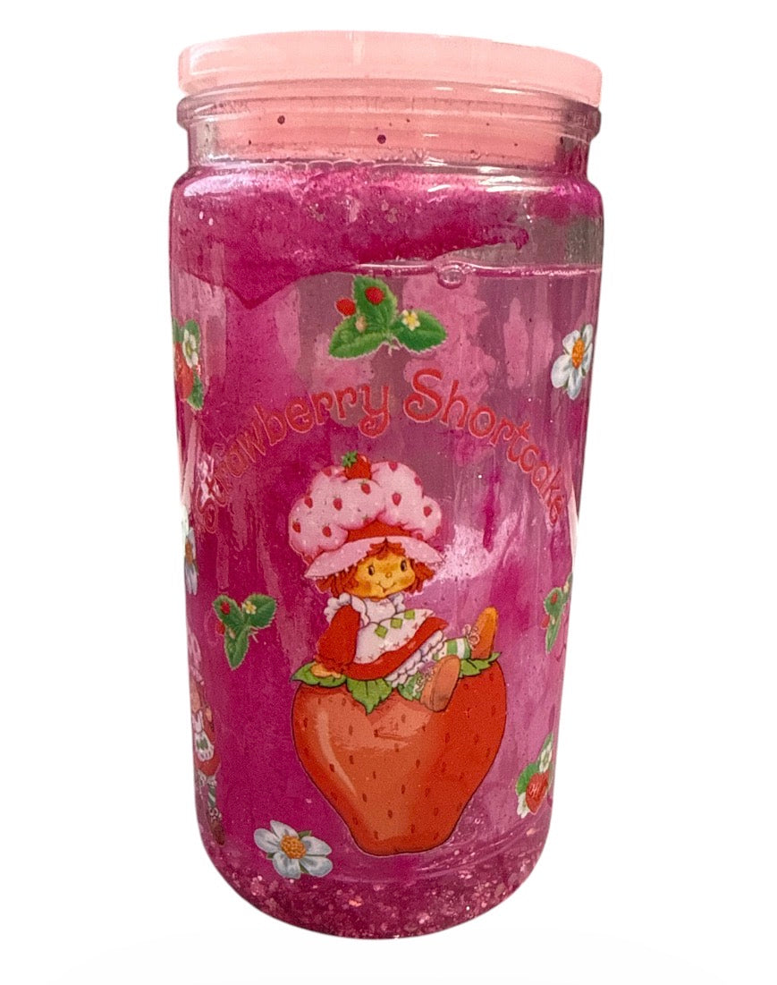 Strawberry snow globe stays pink in certain spots