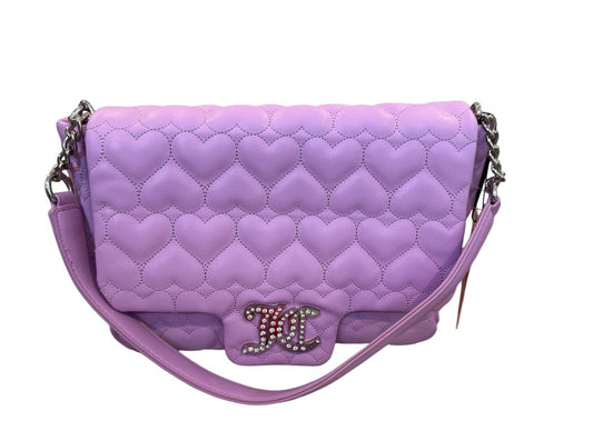 Purple heart juicy couture bag