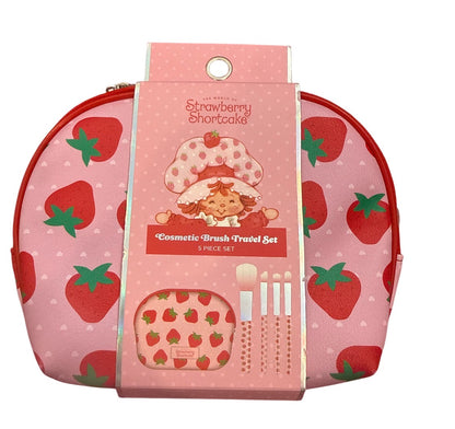 short cake bag & makeup brushes