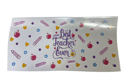 Best teacher purple Cup Transfer