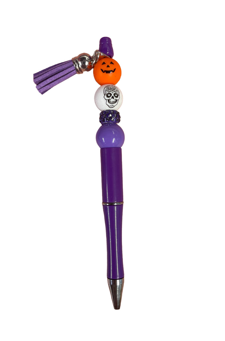 Halloween skull Bead Pen