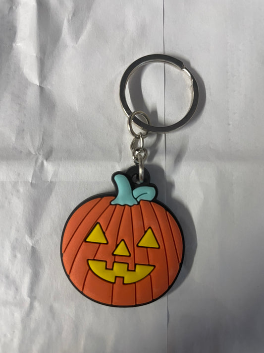 Pumpkin keychain