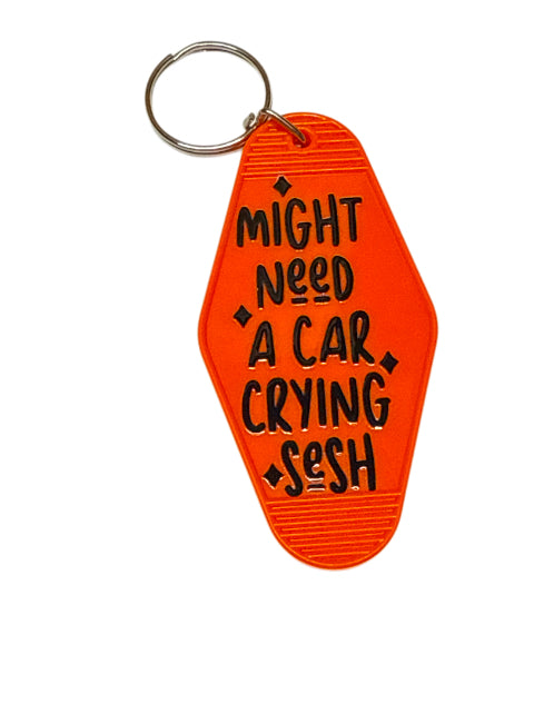 Cry sesh Motel Keychain