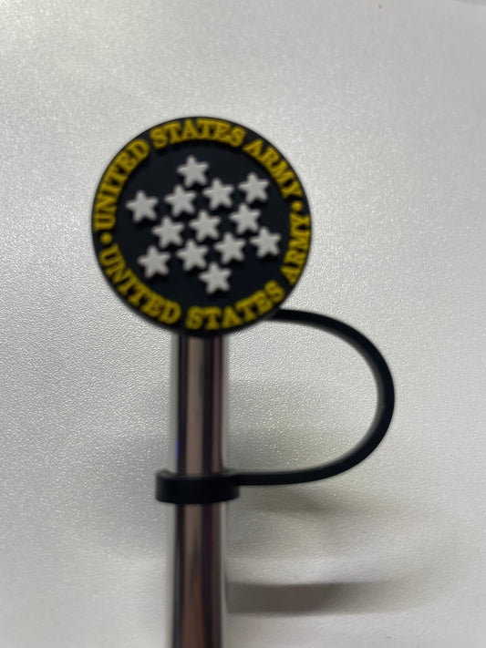 U.s army circle Straw Topper