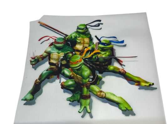 Ninja turtles stick sword Heat Transfer