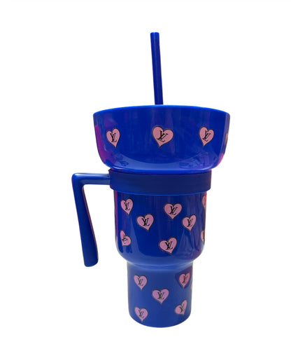 Lv Blue snack drink cup