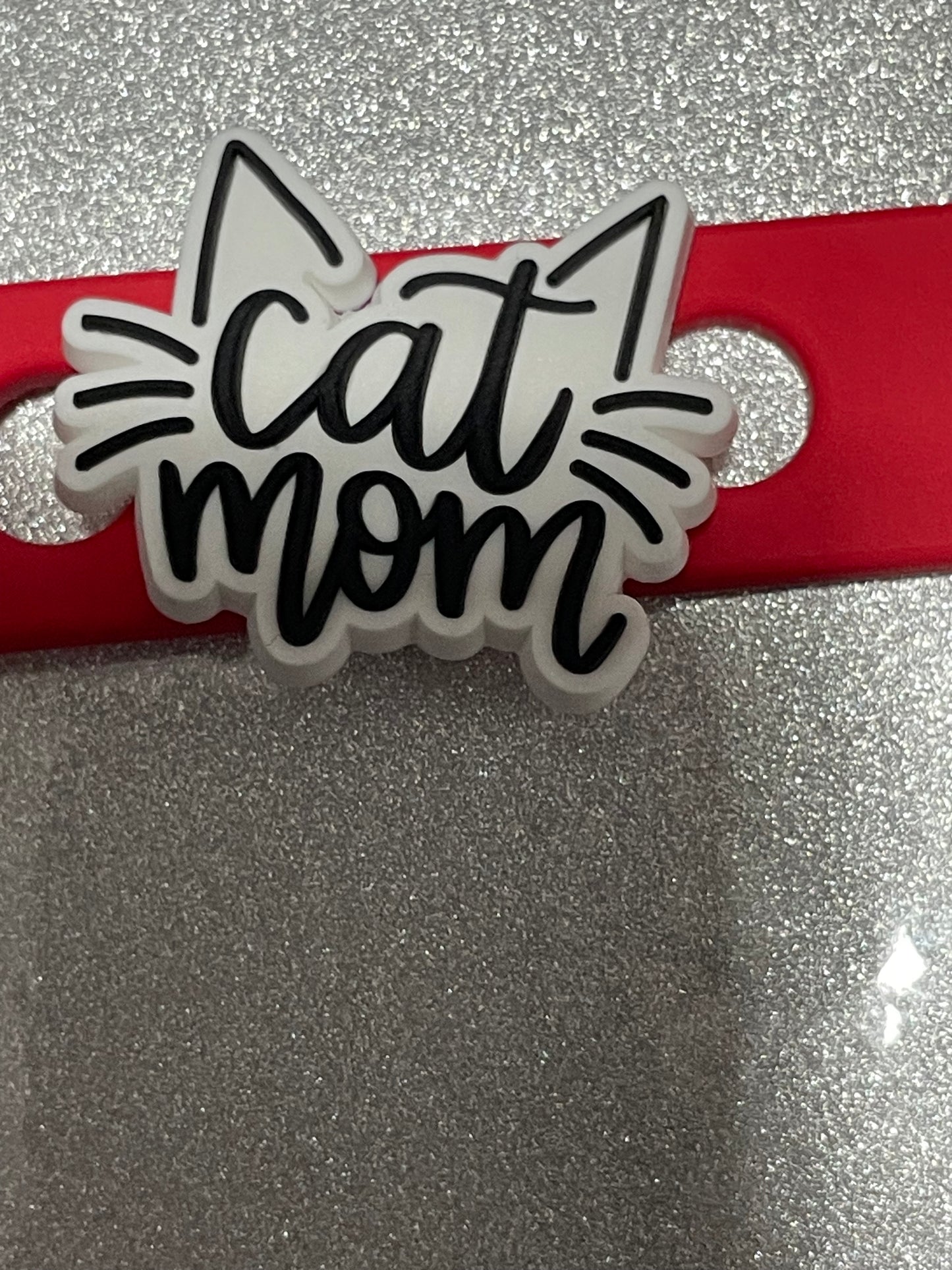 Cat mom Shoe Charm