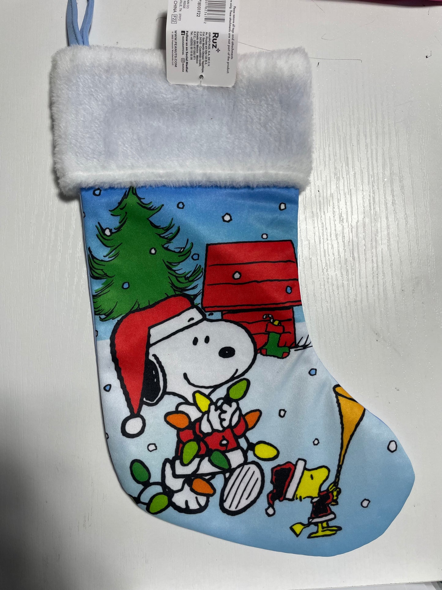 Snoopy Stocking