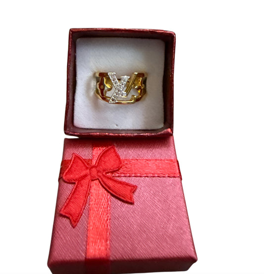 Lv ring adjustable size #100
