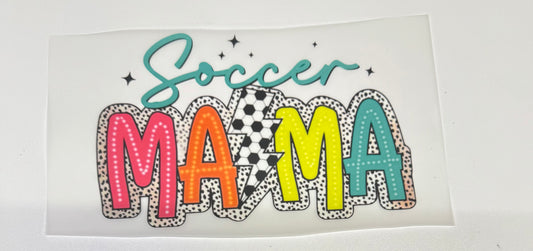 Soccer Mama Lightning   DTF Heat Transfer