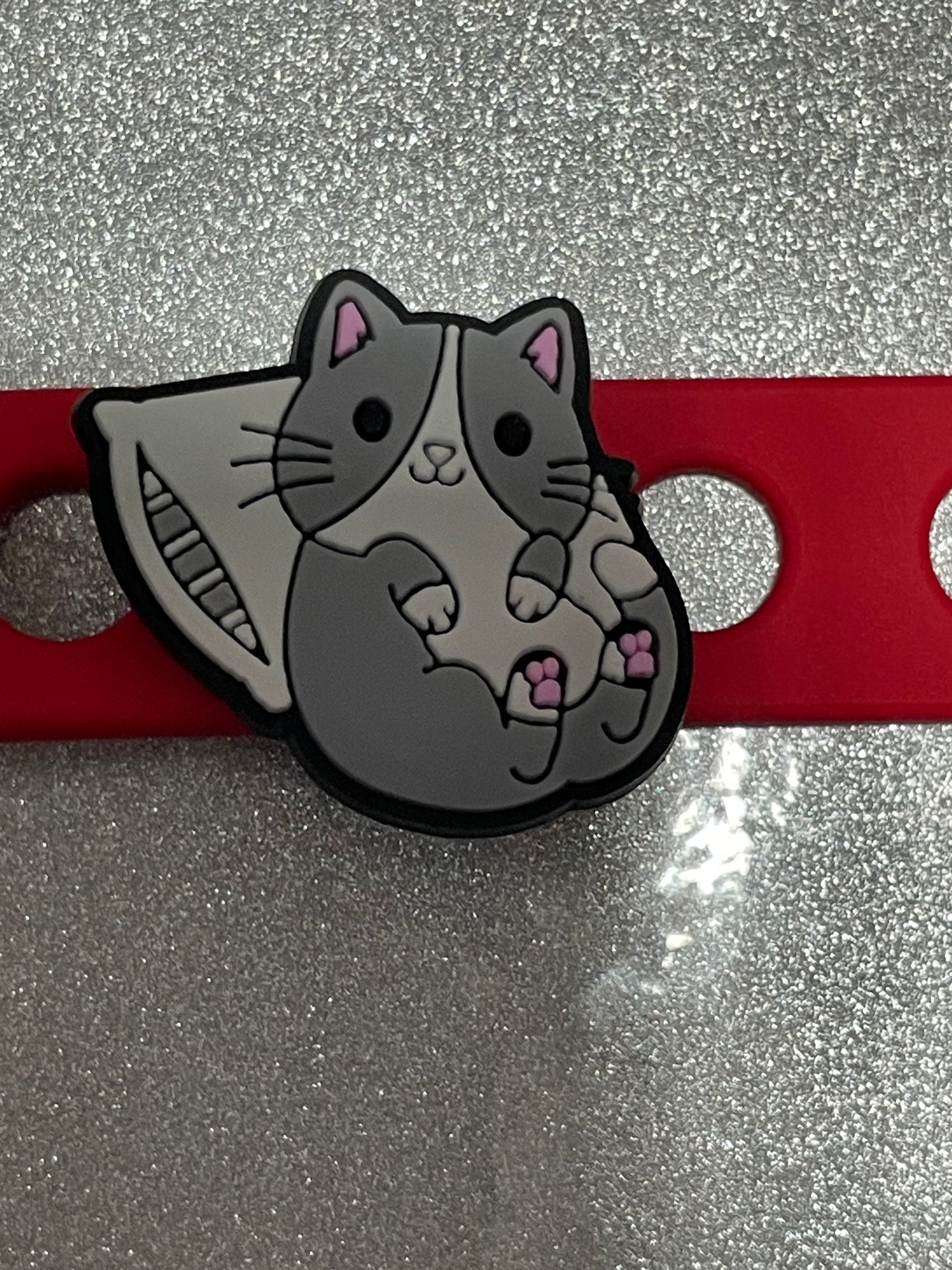 Cat pillow Shoe Charm