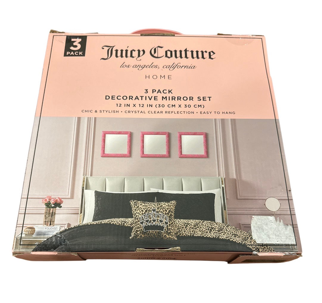 Juicy Couture 3 pack mirrors