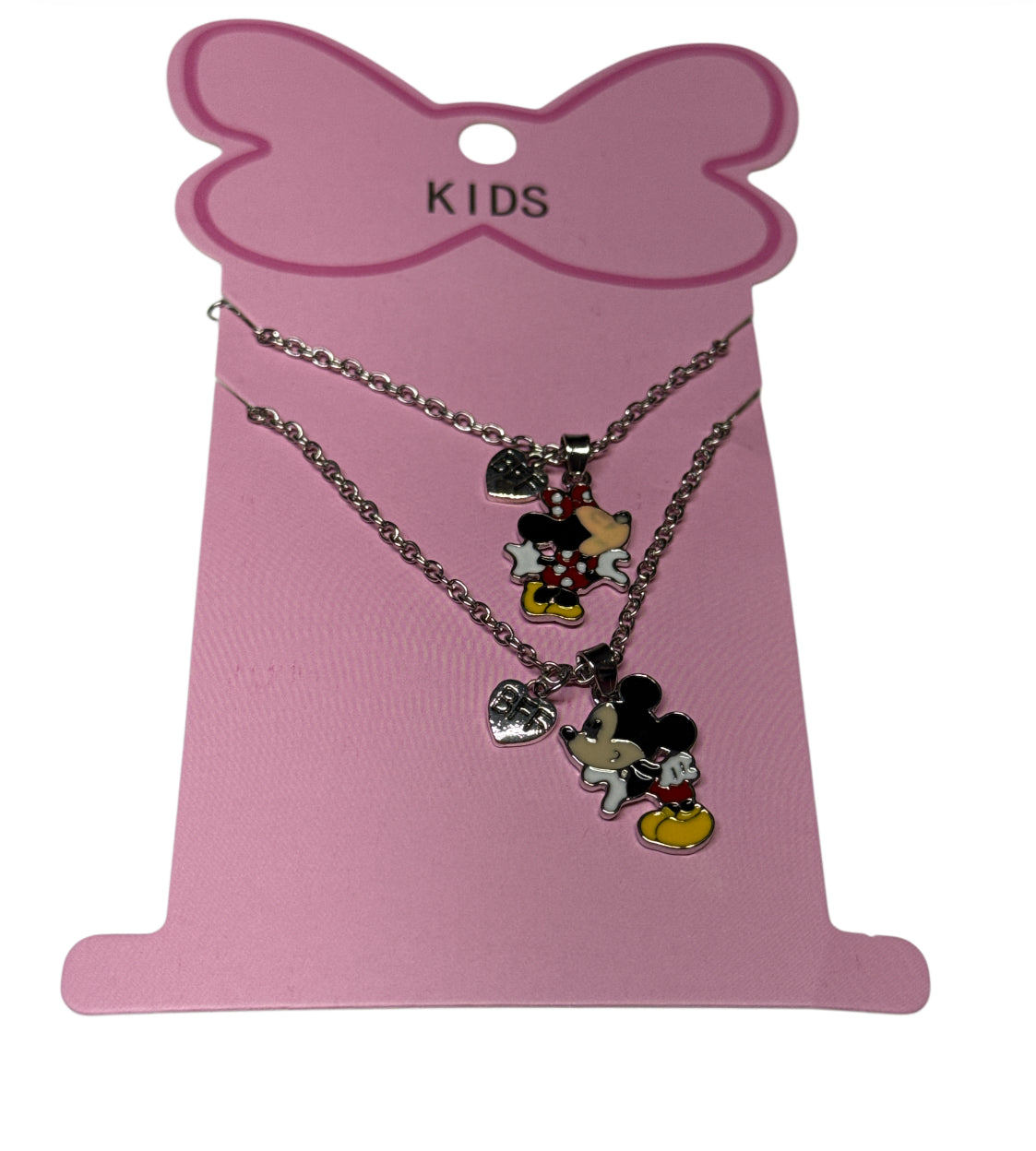 Minnie & Mickey bff necklaces