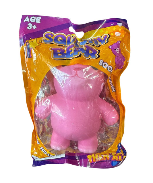 Squishy pink bear