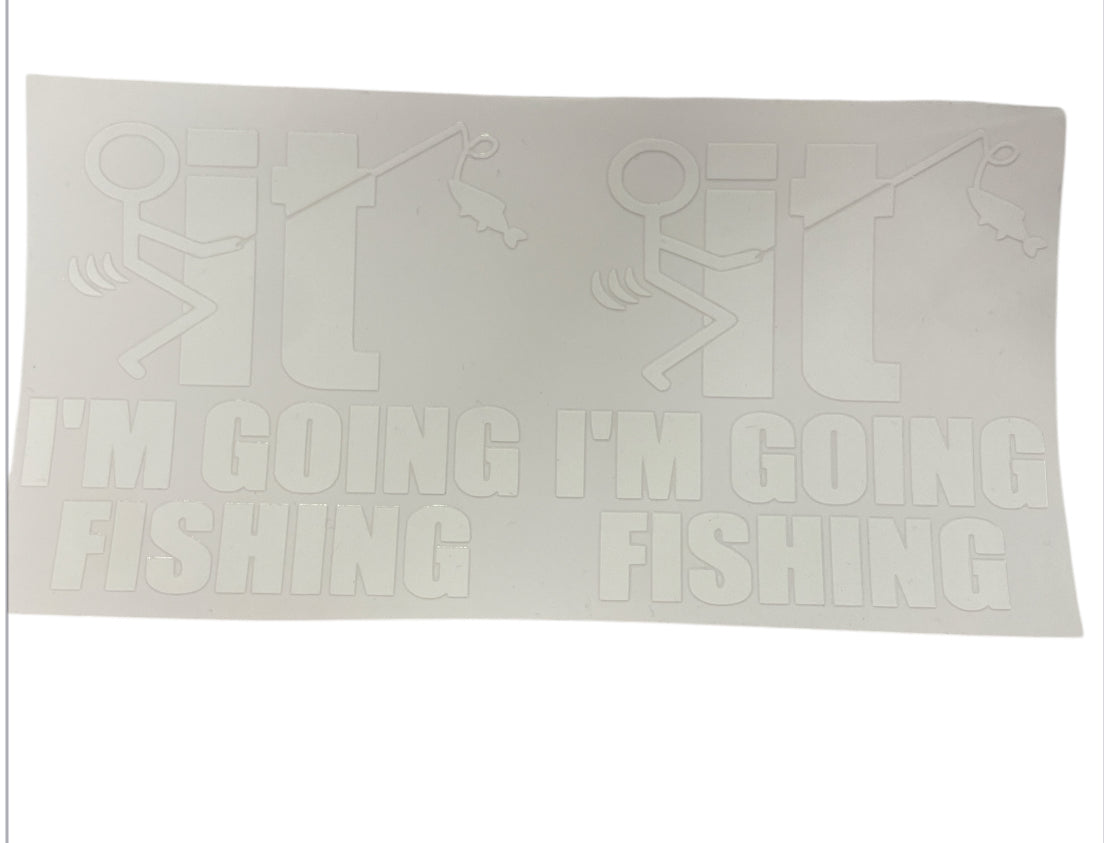 F it I’m going fishing Cup Transfer