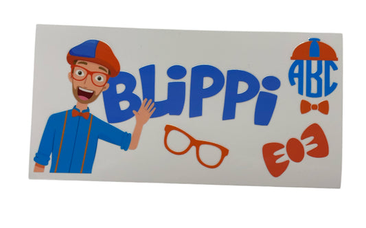 Blippi big Cup Transfer