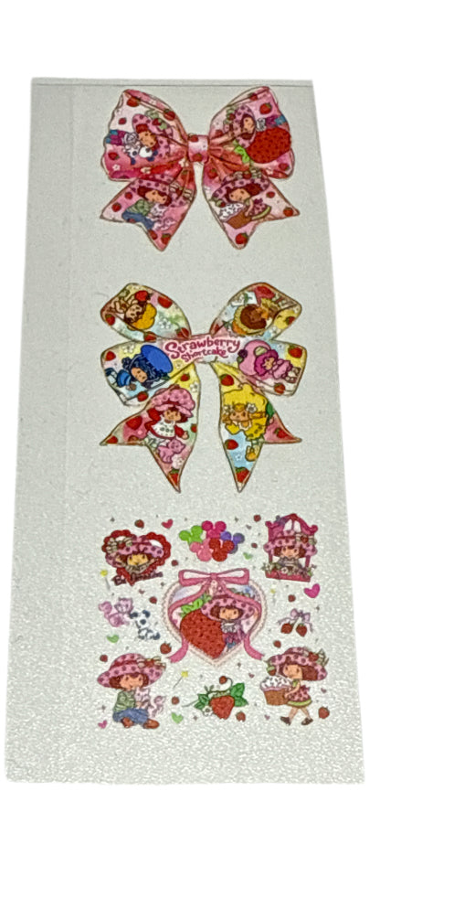 Strawberry shortcake 3 mix  Transfer Decal