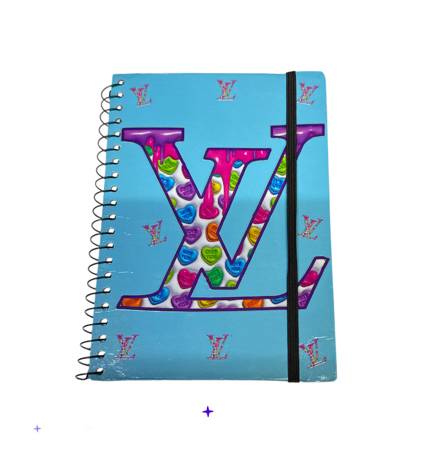 Lv colorful baby blue Notebook