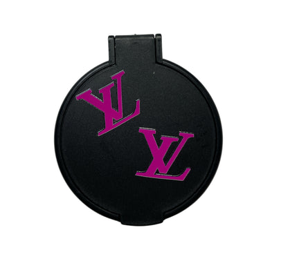 lv pink pocket mirror