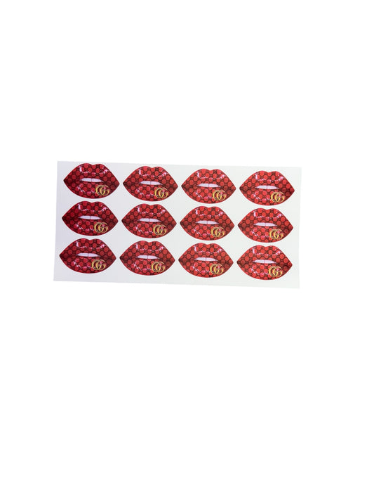 Gucci Red Lips 12 UV Cup Transfer