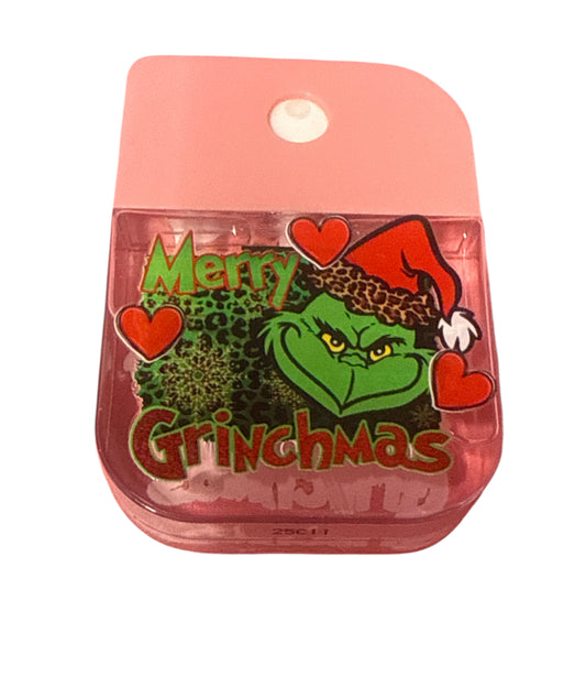 Merry Christmas grinch Watermelon Hand sanitizer