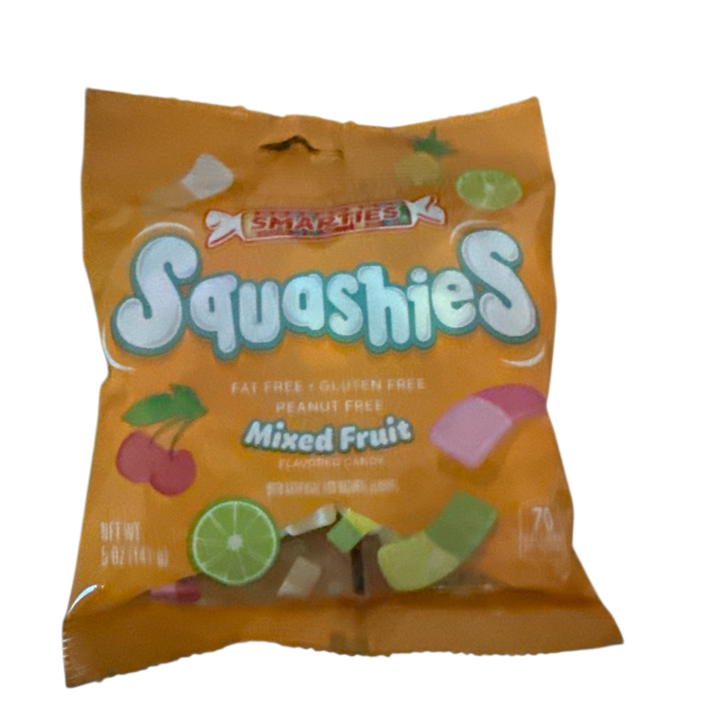 Smarties squahies mixed fruit candy