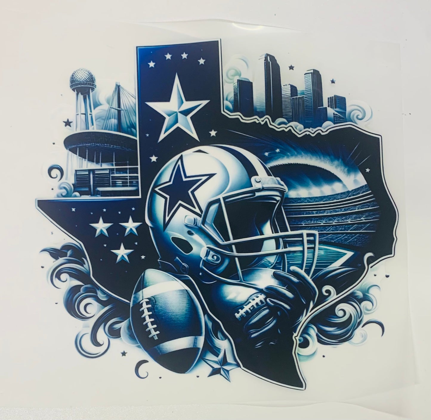 Dallas cowboys DTF Heat Transfer