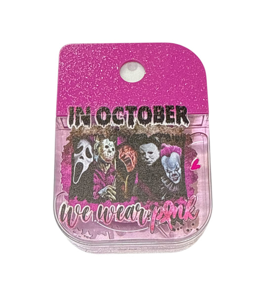 Horror in October glitter passion fruit hand sanitizer