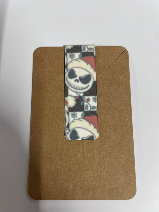 Jack skeleton Xmas Magnetic Bookmark