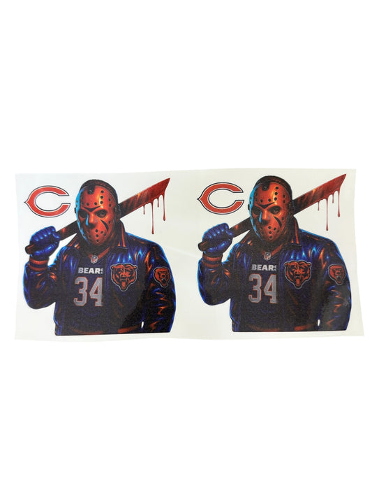Bears double horror Cup Transfer