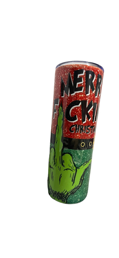 Grinch Merry F*cking Christmas Tumbler