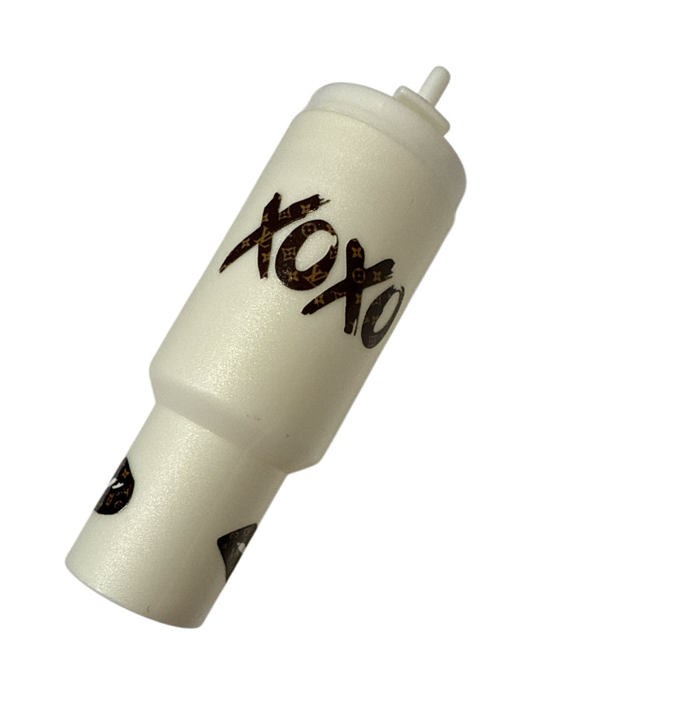 Lv xoxo lips Cup Storage keychain
