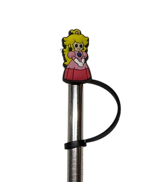 Princess from Mario Straw Topper