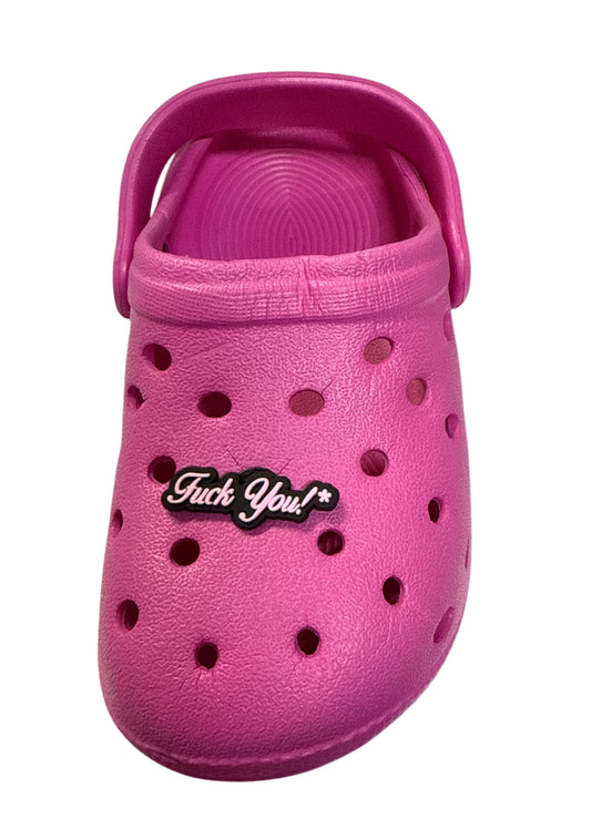F*ck You Shoe Charm