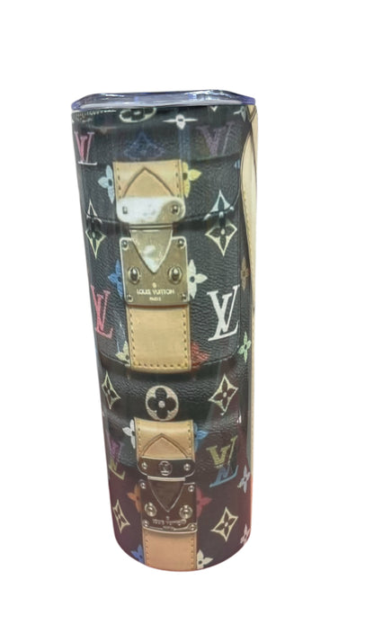 Lv purse colorful Tumbler