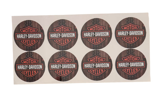 Harley Davidson Tire Marks  8 UV Cup Transfer