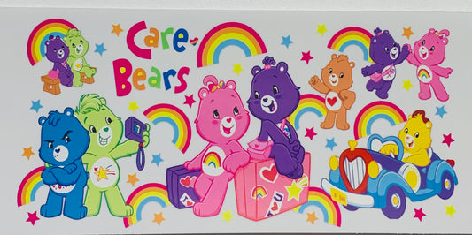 Care bear on suitcase Cup Transfer