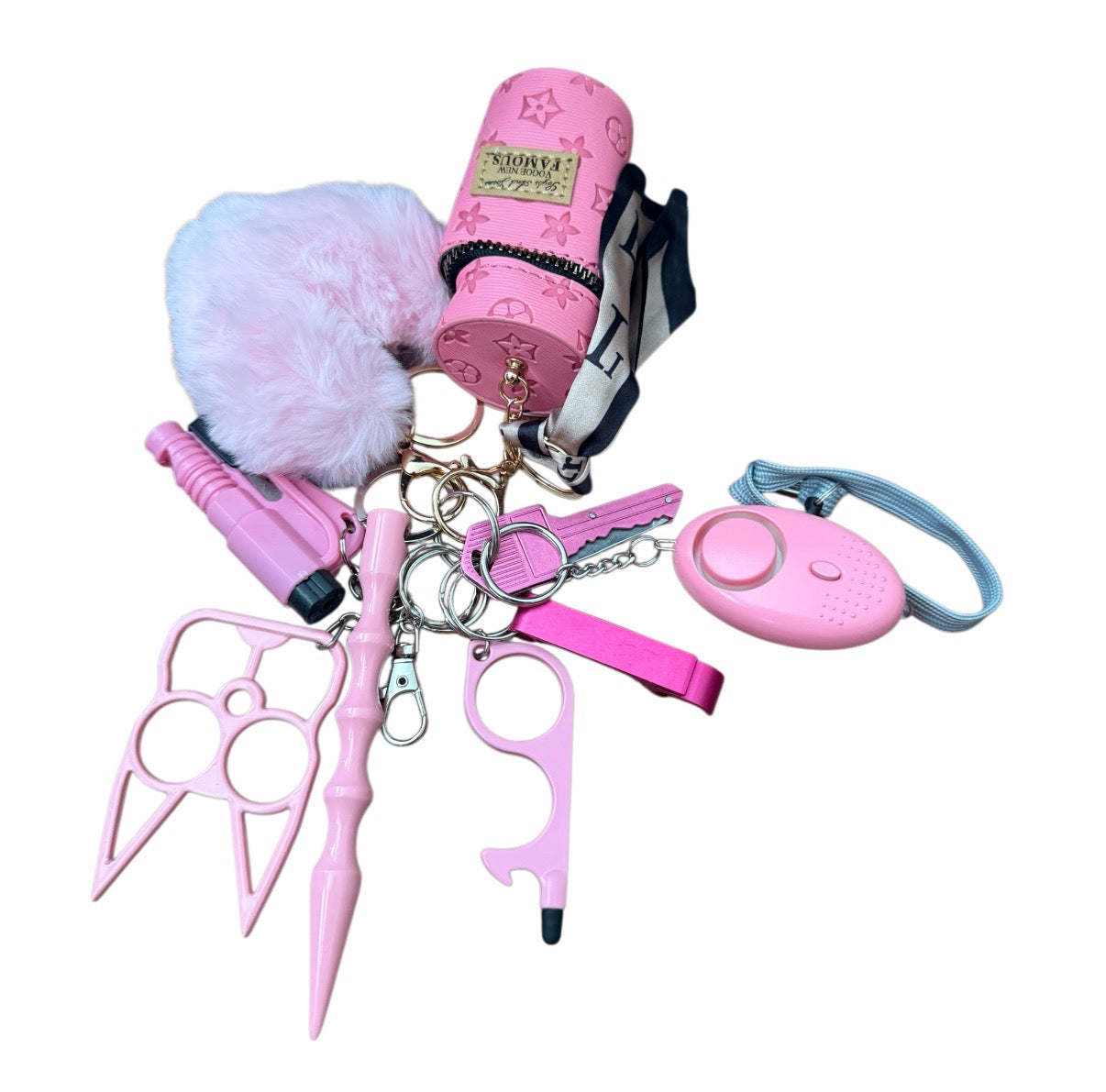 Handy Keychains 10 piece set