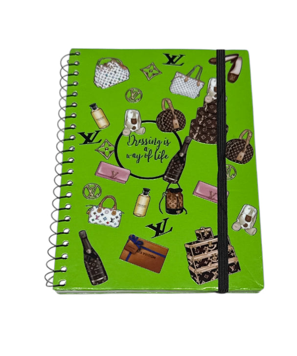 Lv dressing is a way bright green Notebook