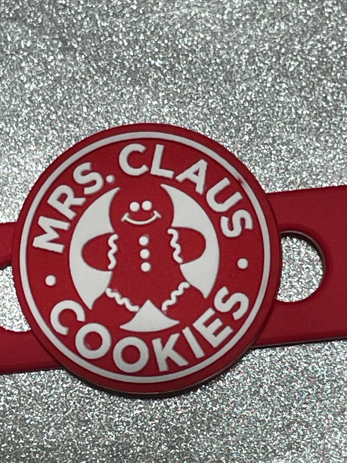 Mrs clause cookies Shoe Charm