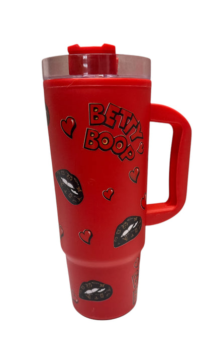 Lv betty boop plastic tumbler