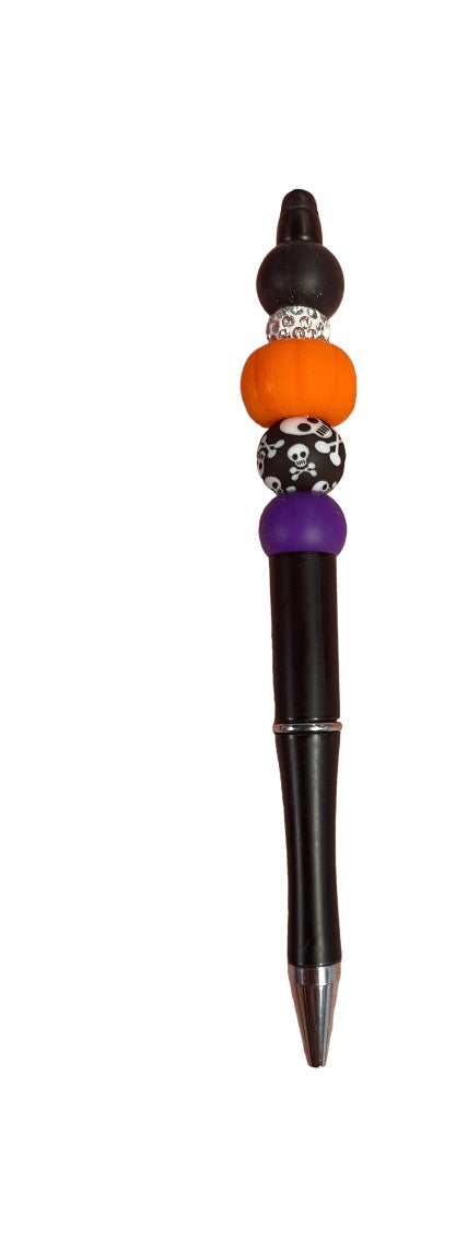 Halloween skull Bead Pen