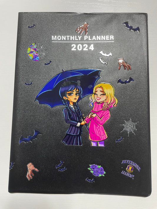 Wednesday 2024 Monthly Planner