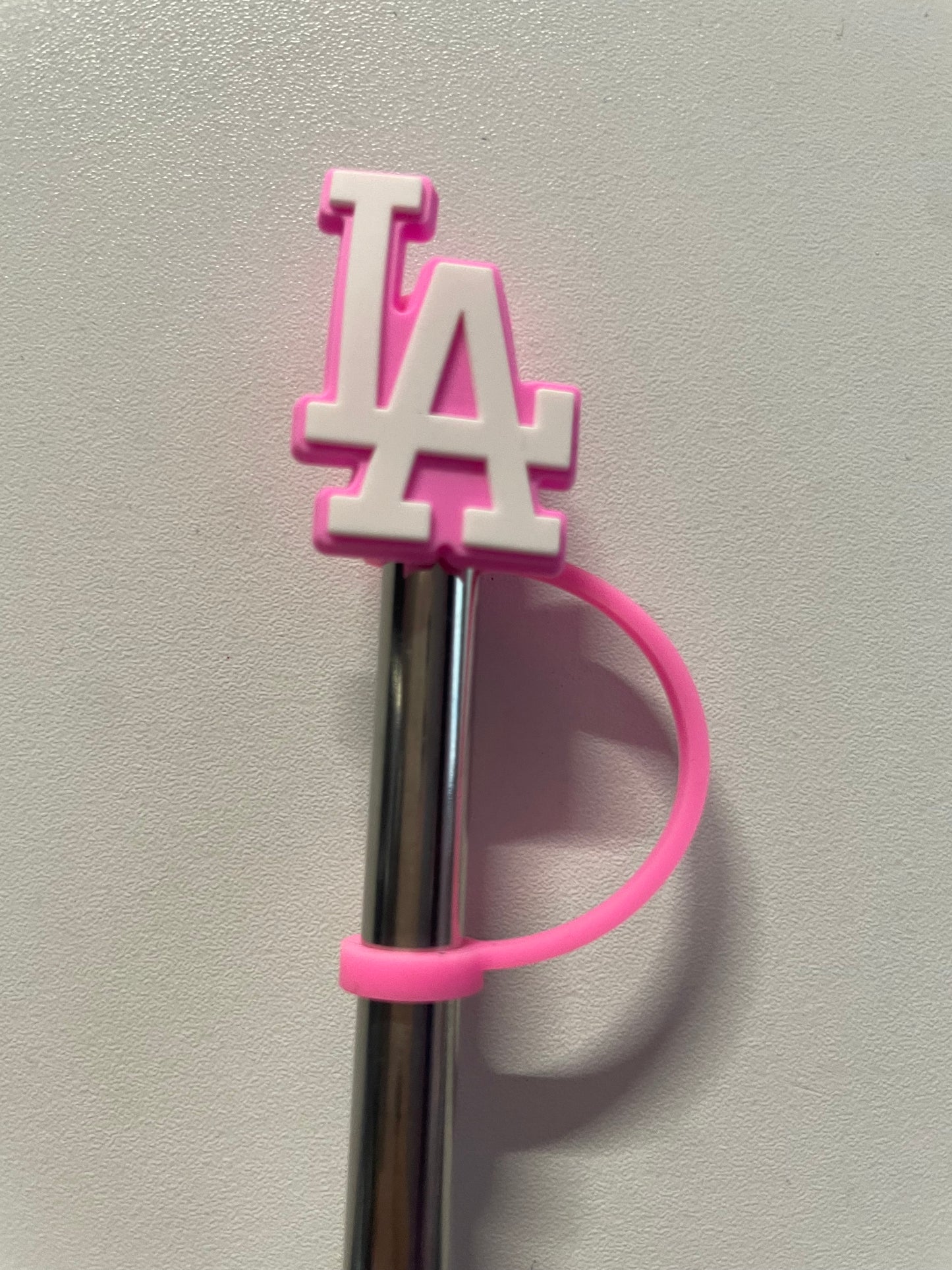 La pink Straw Topper