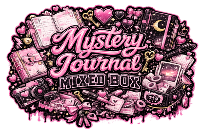 Mystery journal mixed Box $10- $75 in notes add favorite color.