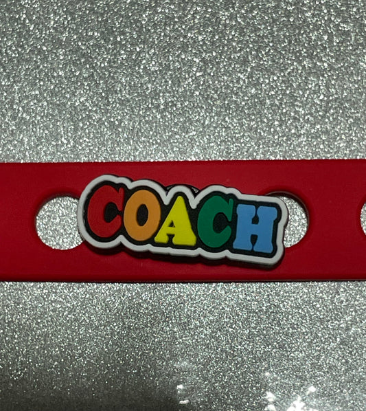 Coach Colorful Shoe Charm